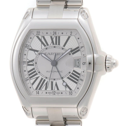 Cartier Loadstar GMT Stainless Silver