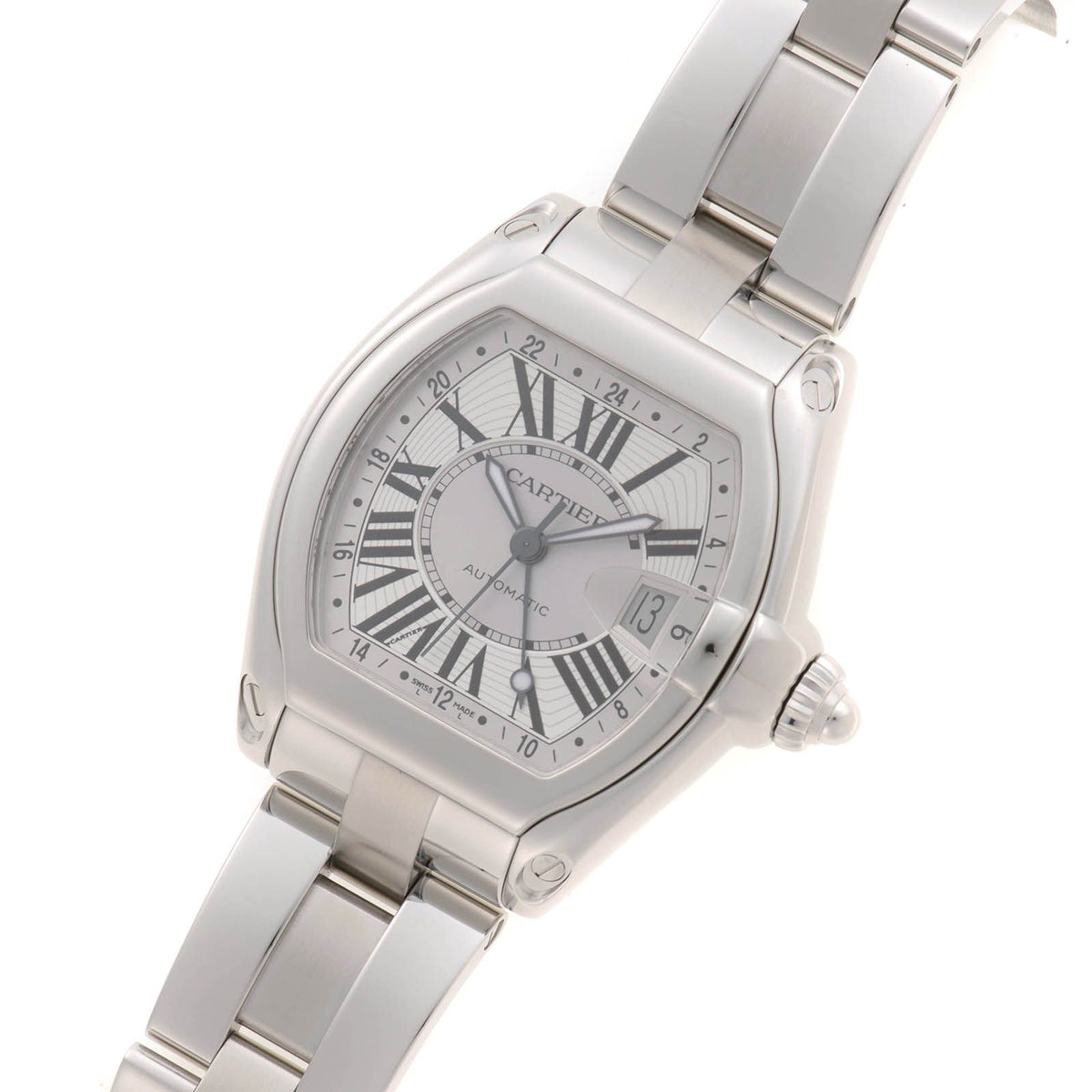 Cartier Loadstar GMT Stainless Silver — view 2