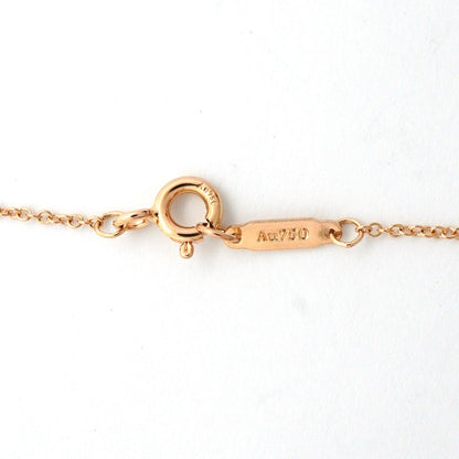 Tiffany & Co Necklace Solitaire Pink Gold Diamond — view 5