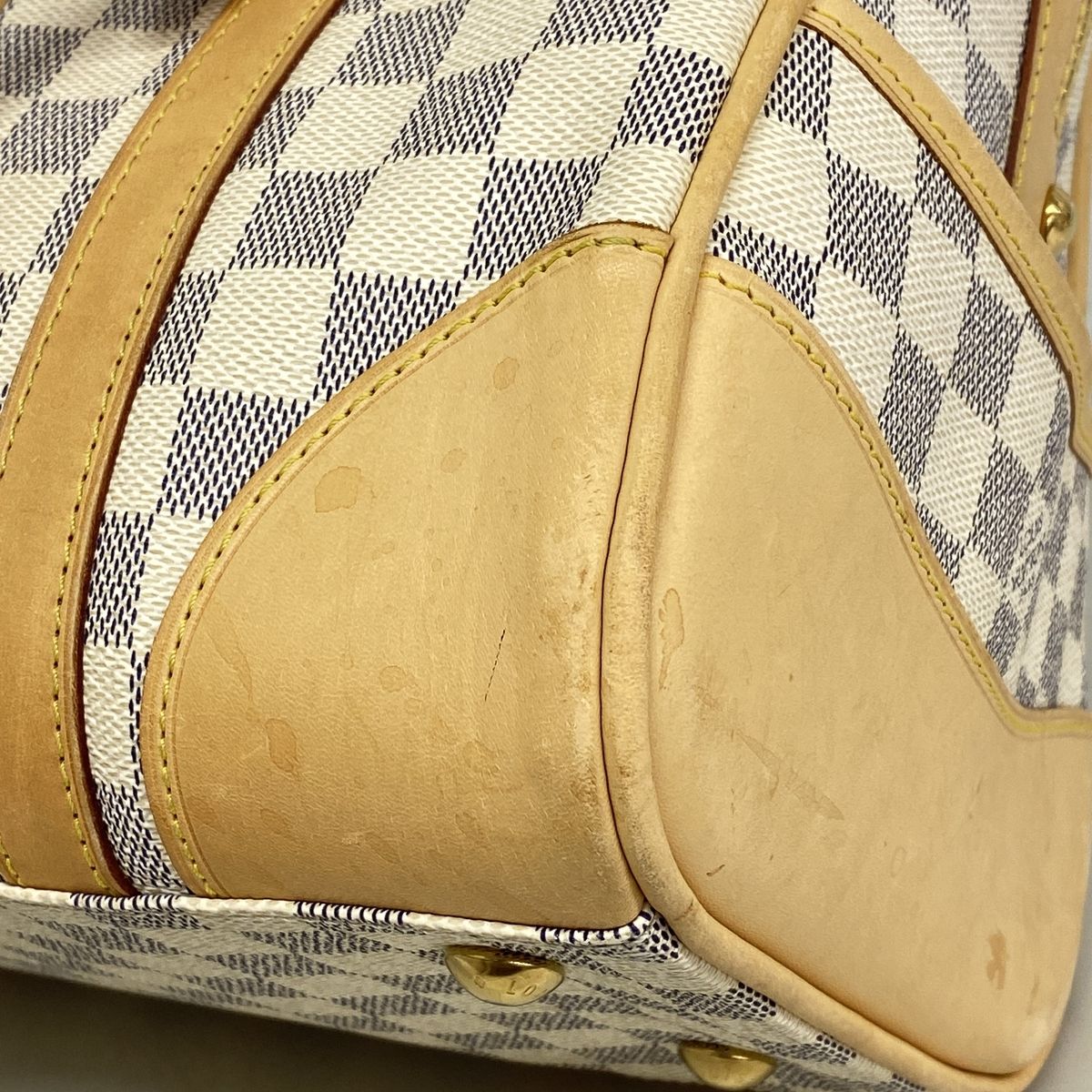 Louis Vuitton Handbag Damier Azur Berkeley White — view 6