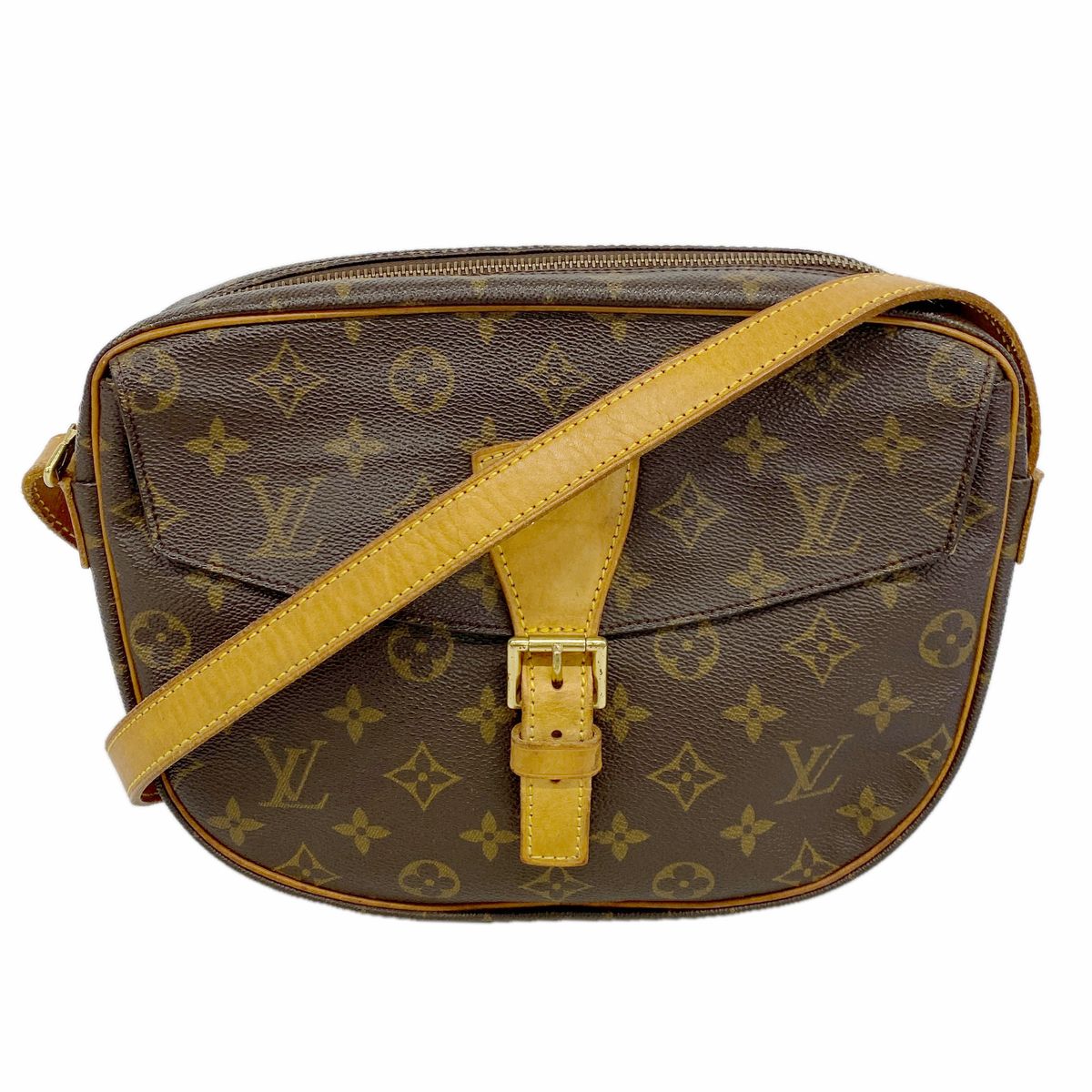 Louis Vuitton Shoulder Bag Monogram Jeune Fille GM Brown