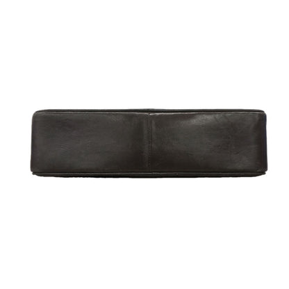 Chanel Shoulder Bag Mademoiselle Lambskin Black Gold — view 3
