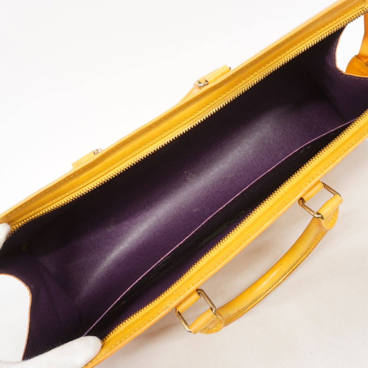 Louis Vuitton Handbag Epi Sac Triangle Jaune — view 4