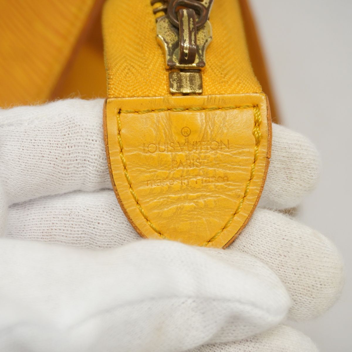Louis Vuitton Handbag Epi Sac Triangle Jaune — view 5