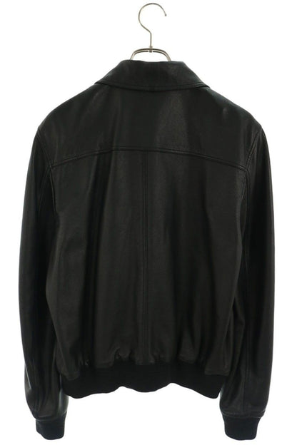 Saint Laurent Paris Single Leather Jacket 48 — view 2