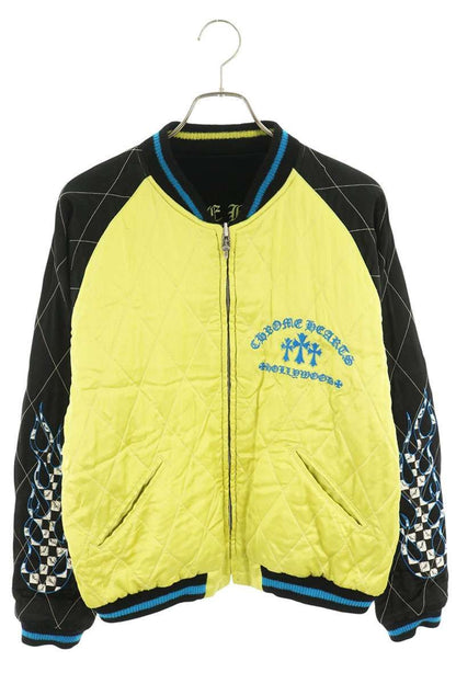 Chrome Hearts Ppo Souvenir Bomber Reversible Sukajan Jacket XL