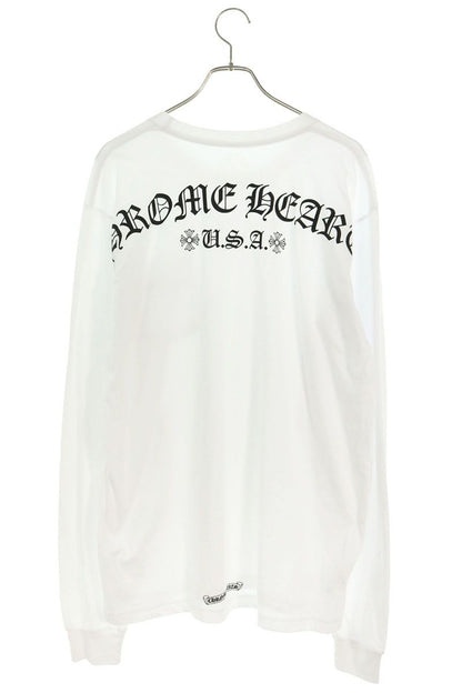 Chrome Hearts CH Long Sleeve 1 Back Logo Print Top XL — view 2