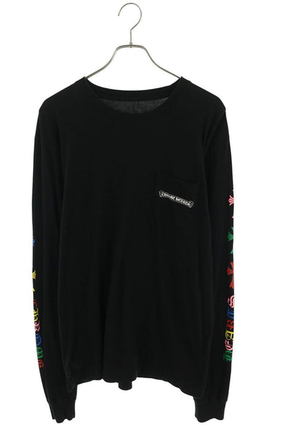Chrome Hearts Mltcol Cem LS Multi Cemetery Cross Print Long Sleeve Top