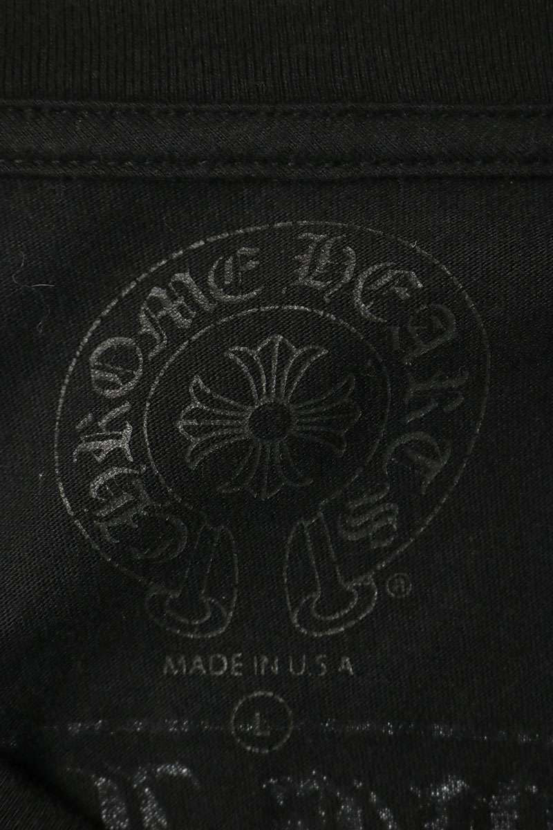 Chrome Hearts Mltcol Cem LS Multi Cemetery Cross Print Long Sleeve Top — view 3