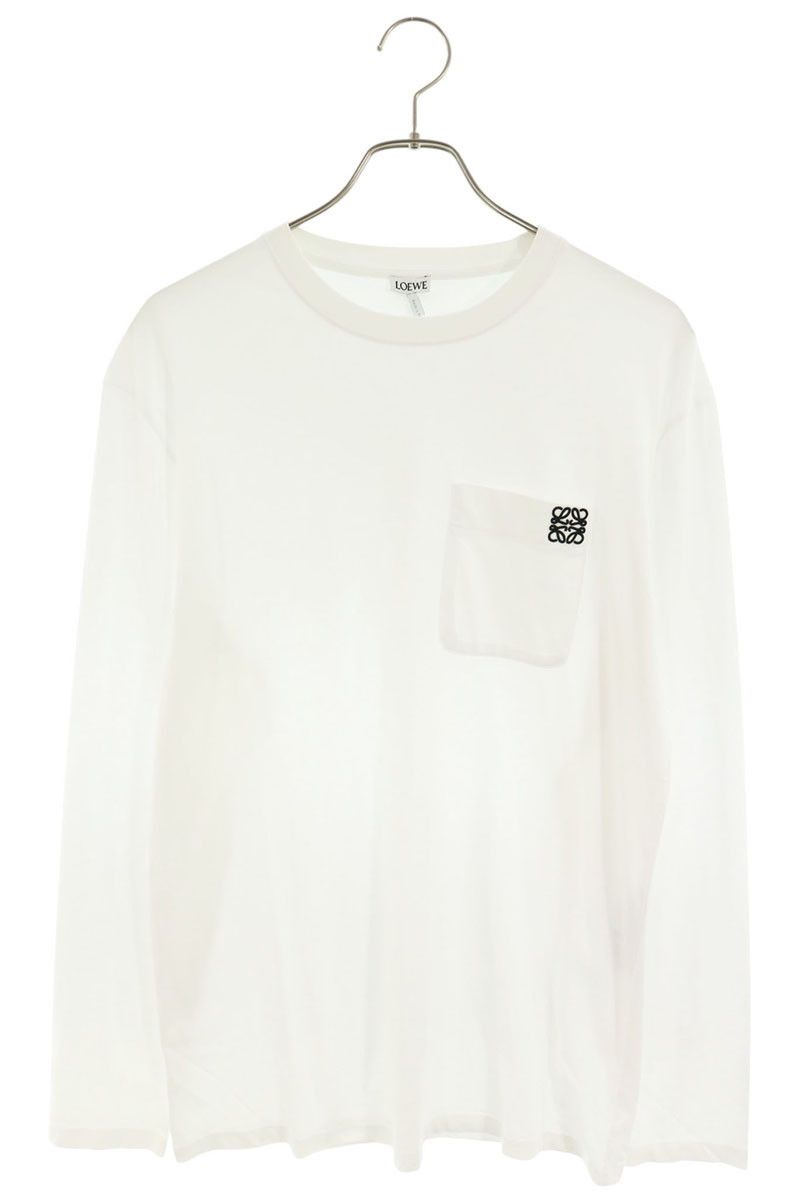 Loewe Anagram Embroidery Long Sleeve Top