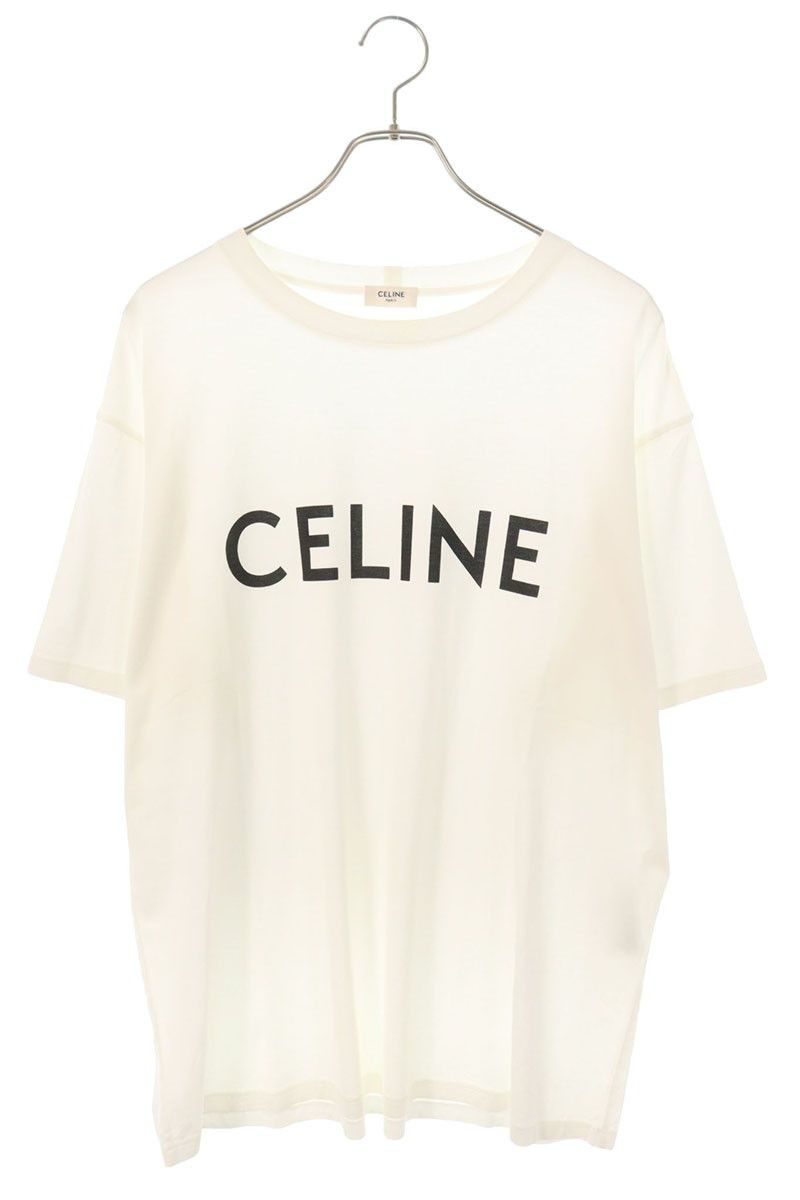 Celine Loose Fit Logo Print T-Shirt