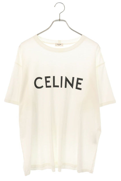 Celine Loose Fit Logo Print T-Shirt