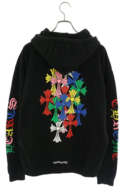 Chrome Hearts Mltcol Cem HD Plvr Multi Cemetery Cross Print Pullover Hoodie — view 2