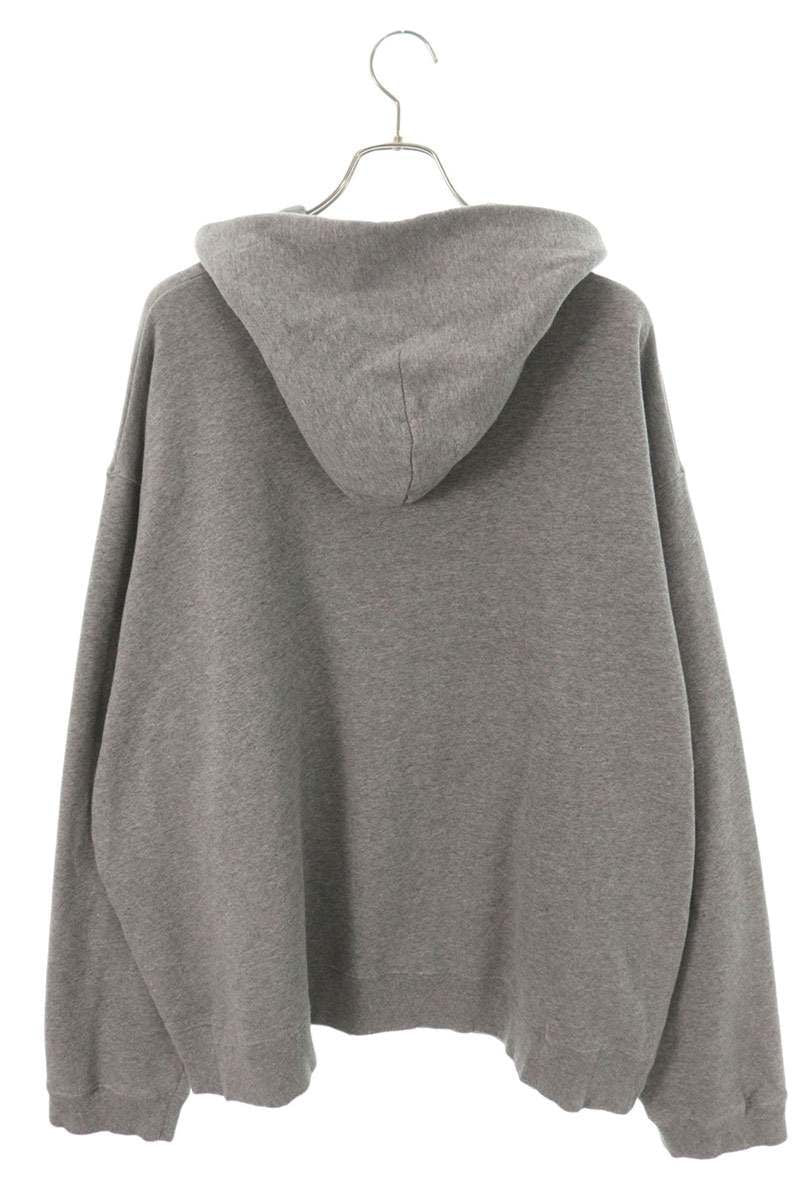 Balenciaga Ttvb 5 Vintage Wash Double Zip Up Hoodie — view 2