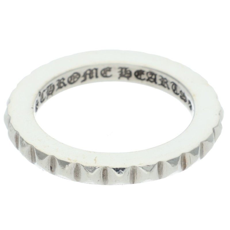 Chrome Hearts Tfp Pnk Big True Fckin Punk Big Silver Ring — view 2