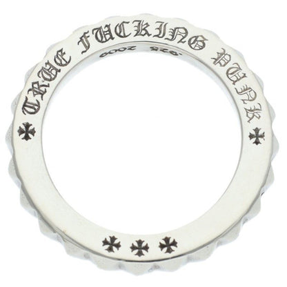 Chrome Hearts Tfp Pnk Big True Fckin Punk Big Silver Ring