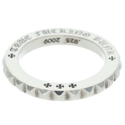 Chrome Hearts Tfp Pnk Big True Fckin Punk Big Silver Ring — view 5