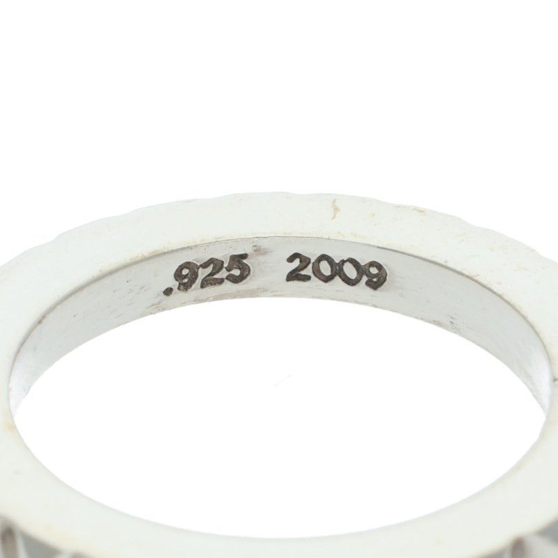 Chrome Hearts Tfp Pnk Big True Fckin Punk Big Silver Ring — view 4