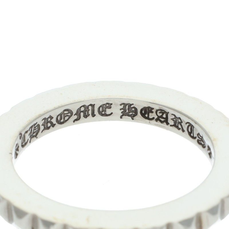 Chrome Hearts Tfp Pnk Big True Fckin Punk Big Silver Ring — view 3