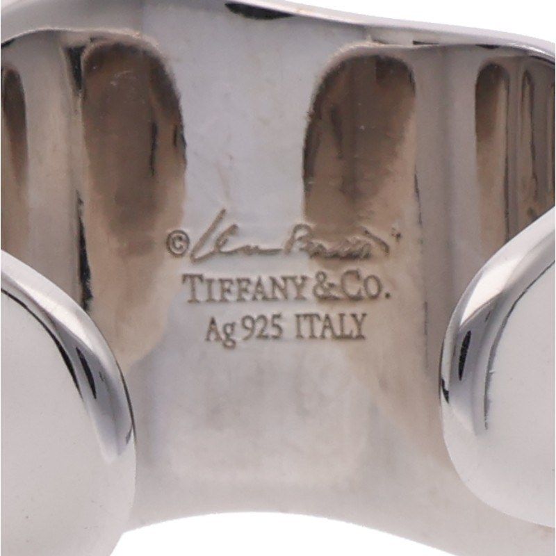 Tiffany & Co Bone Silver Ring — view 3