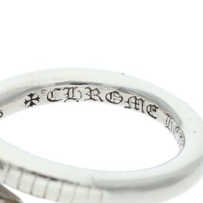 Chrome Hearts Nail Crsball Cross Ball Silver Ring — view 3