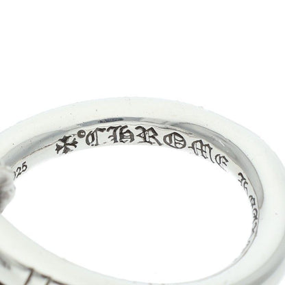 Chrome Hearts Nail Crsball Cross Ball Silver Ring — view 3