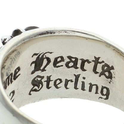 Chrome Hearts Flrl Floral Cross Silver Ring — view 4