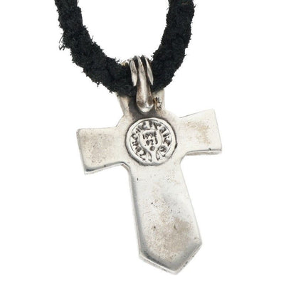 Chrome Hearts Vulcan Cross SM BC Small Boro Chip Pendant — view 3