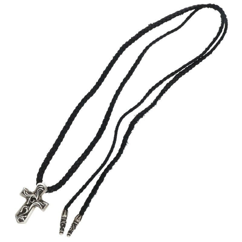 Chrome Hearts Vulcan Cross SM BC Small Boro Chip Pendant — view 2