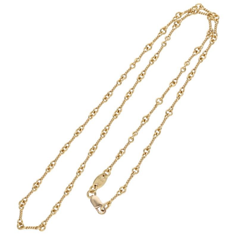 Chrome Hearts Neckchain Twist Chain Gold Necklace — view 2