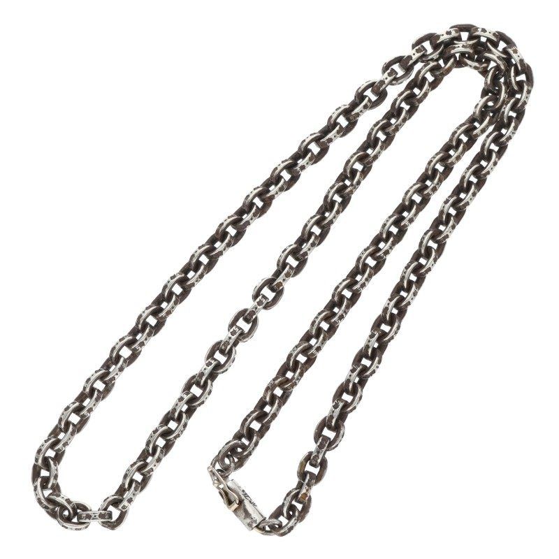 Chrome Hearts Paper Chain 18 Silver Necklace — view 2