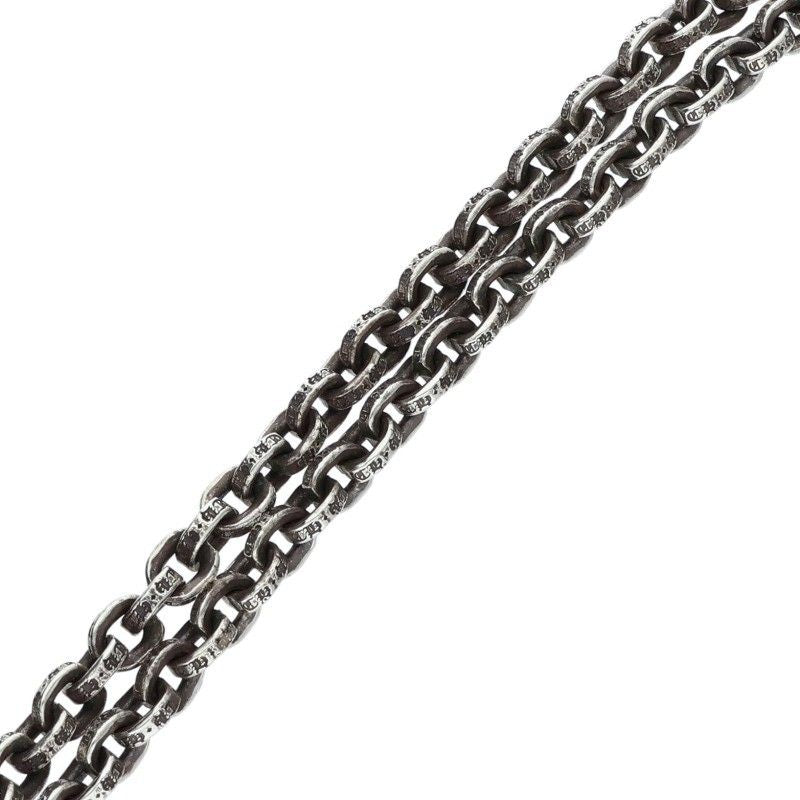 Chrome Hearts Paper Chain 20 Silver Necklace — view 5