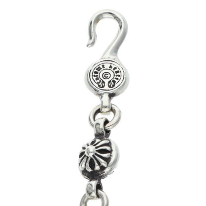 Chrome Hearts 1 Cross Ball Chain Silver Necklace — view 3