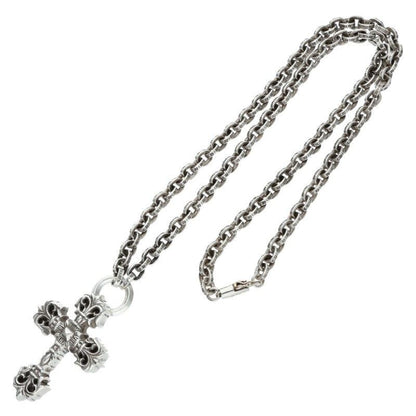 Chrome Hearts Ppr Chain 20 Filig Cross Xsm Silver Necklace — view 2