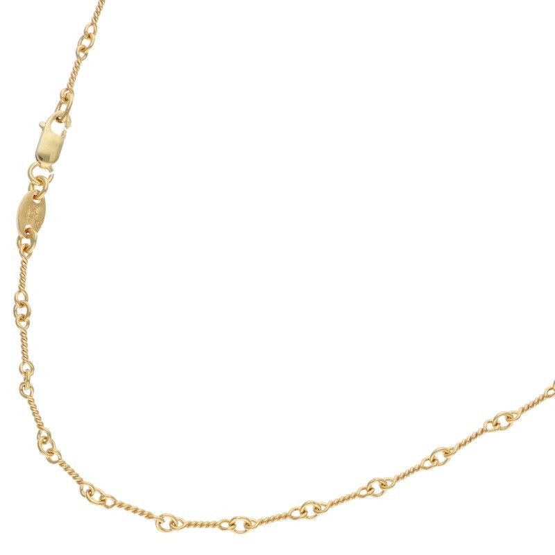 Chrome Hearts Neckchain Twist Chain Gold Necklace