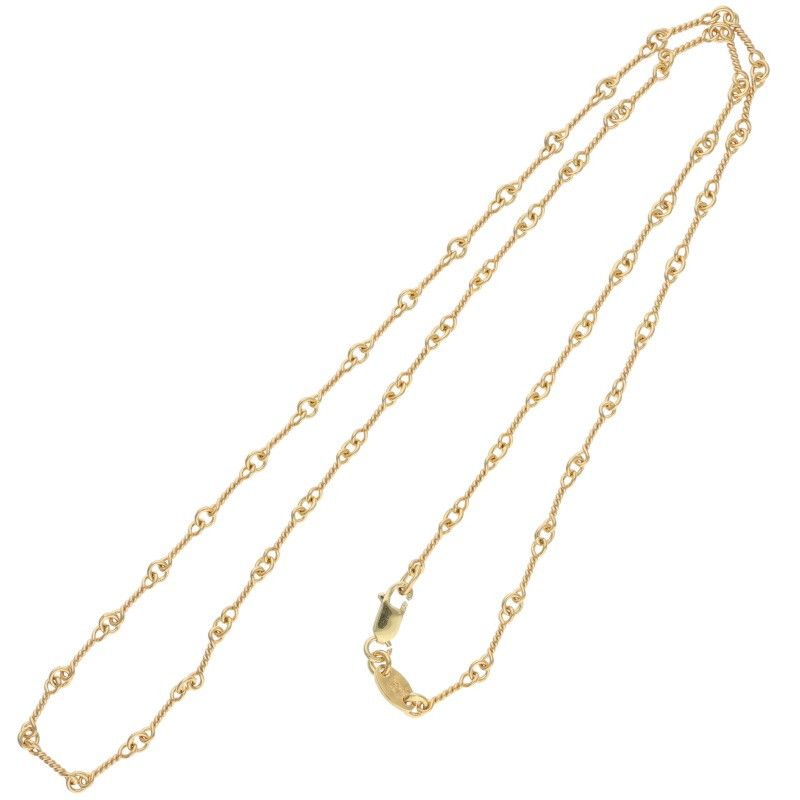 Chrome Hearts Neckchain Twist Chain Gold Necklace — view 2