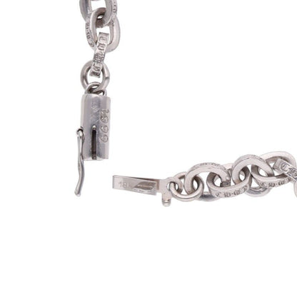 Chrome Hearts 18k Paper Chain White Gold Necklace — view 5