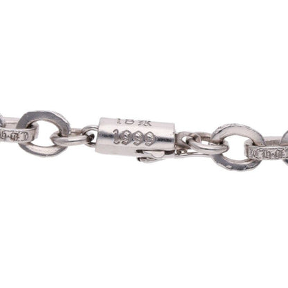 Chrome Hearts 18k Paper Chain White Gold Necklace — view 4