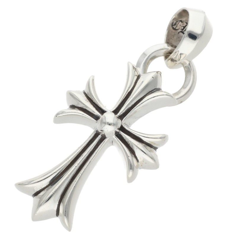 Chrome Hearts CH Bale Small CH Cross Silver Pendant