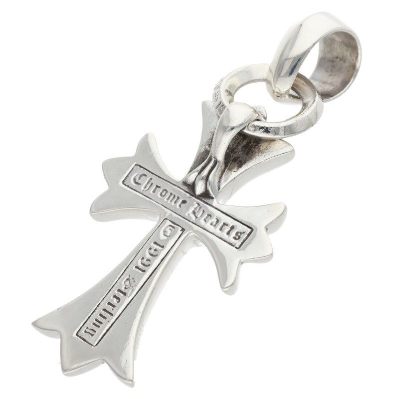 Chrome Hearts CH Bale Small CH Cross Silver Pendant — view 2