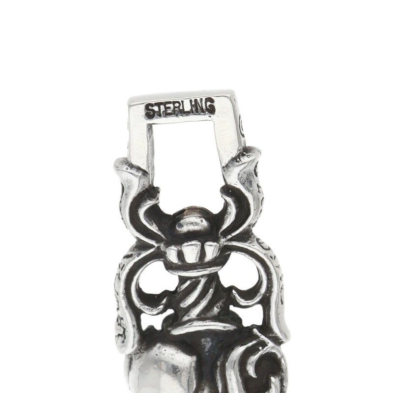 Chrome Hearts Dagger Heart Pendant Silver — view 5