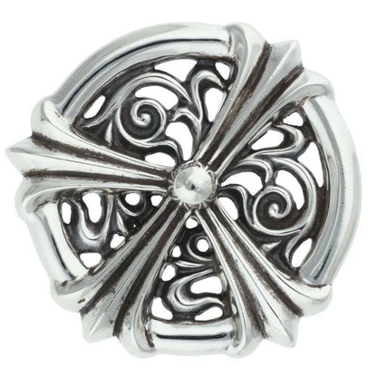 Chrome Hearts Peace Medalion Medallion Silver Pendant