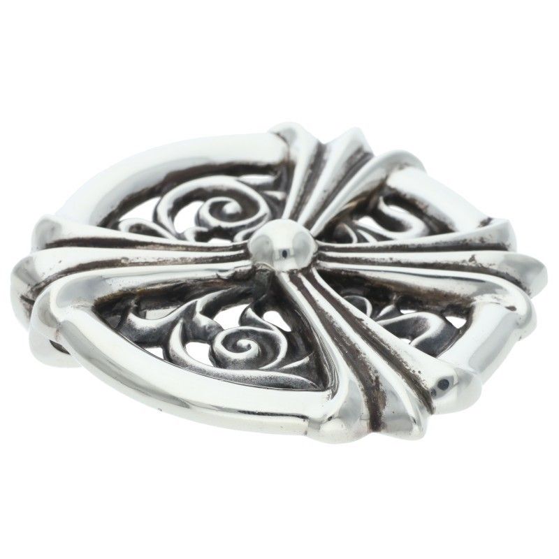Chrome Hearts Peace Medalion Medallion Silver Pendant — view 3