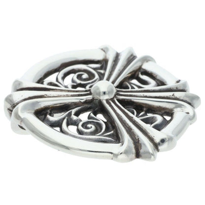 Chrome Hearts Peace Medalion Medallion Silver Pendant — view 3