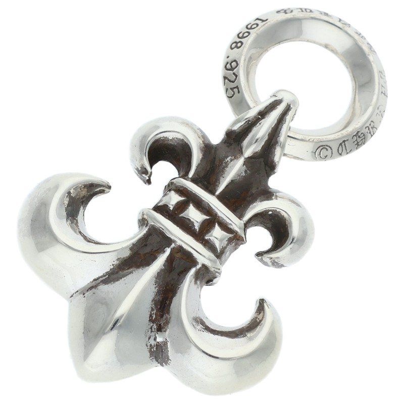 Chrome Hearts BS Fluer Charm BS Flare Silver Pendant — view 2