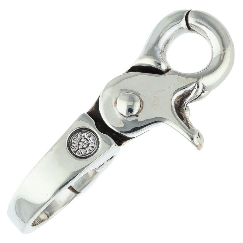 Chrome Hearts Quick Clip Cross Ball Silver — view 2