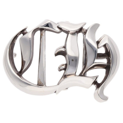 Chrome Hearts CH Bckl 1.5 Silver Buckle Earrings