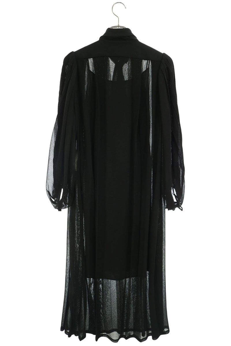 Louis Vuitton Long Dress Lavalliere Bow Tie Long Knit XS — view 2