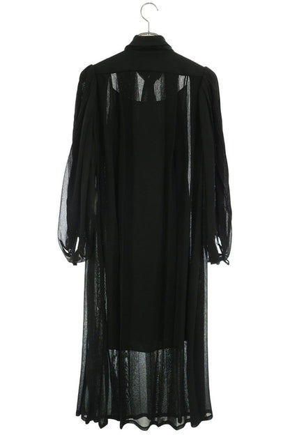 Louis Vuitton Long Dress Lavalliere Bow Tie Long Knit XS — view 2