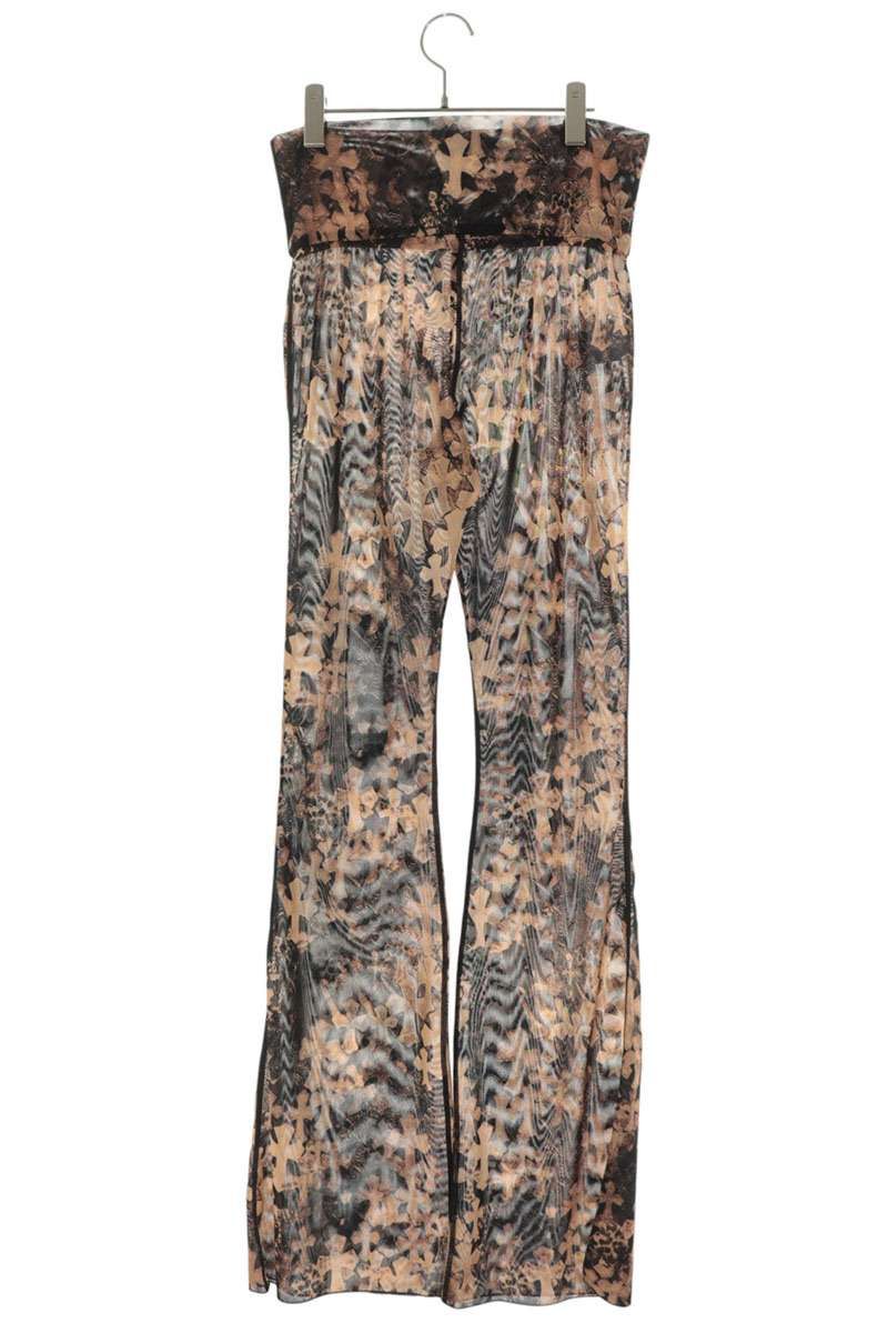 Chrome Hearts Cemetery Cross Mesh Lace Flare Long Pants All Over Print — view 2